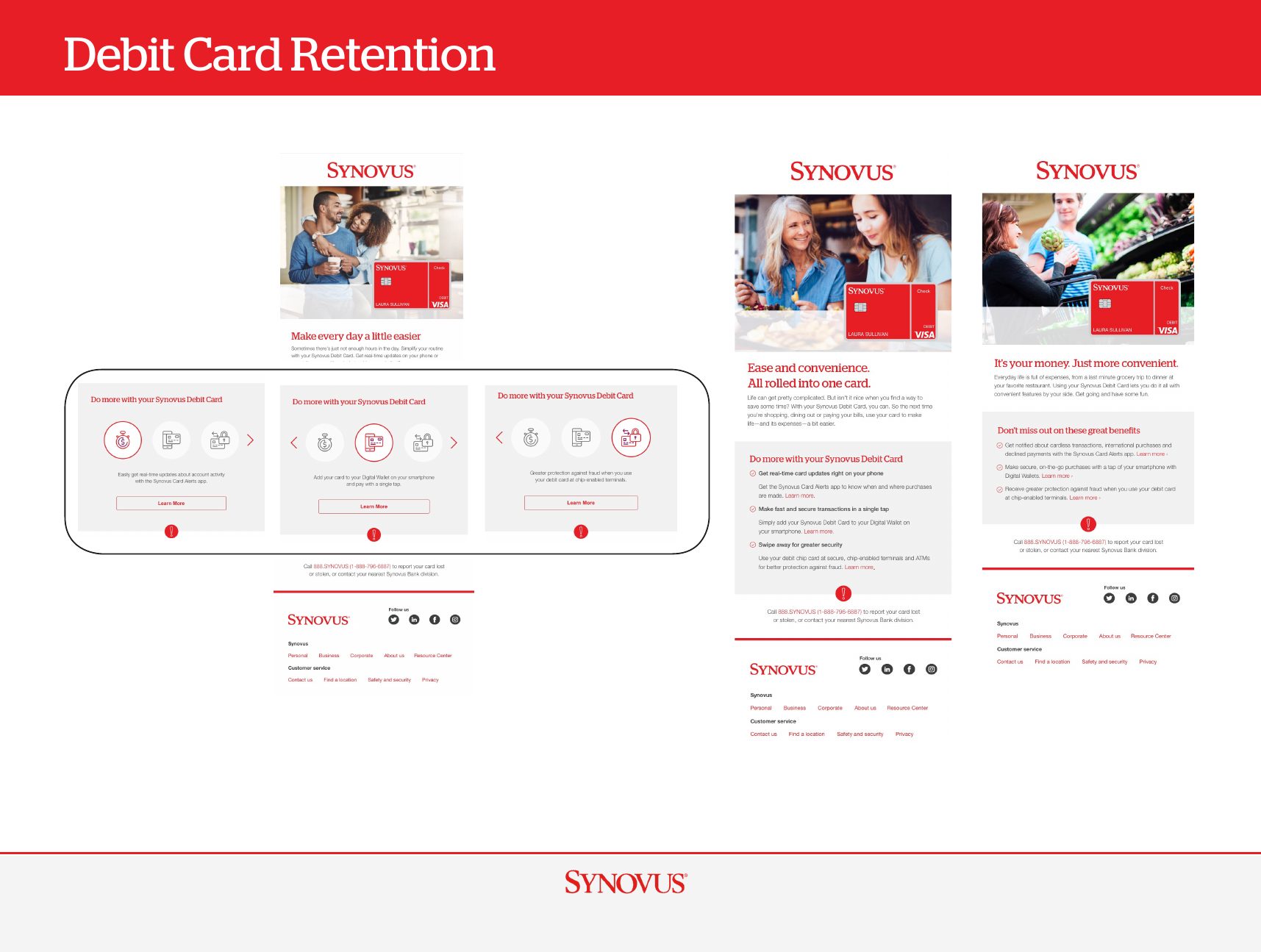 Debit Card Retention emails